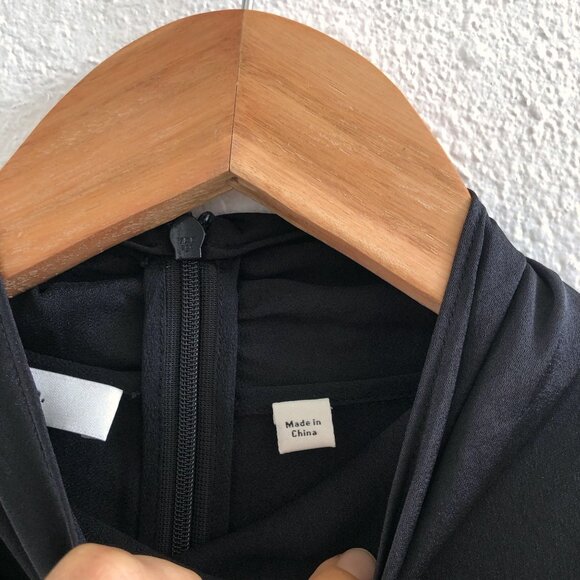 VINCE Sleeveless Draped Turtleneck Bodysuit Size XS - Picture 8 of 13